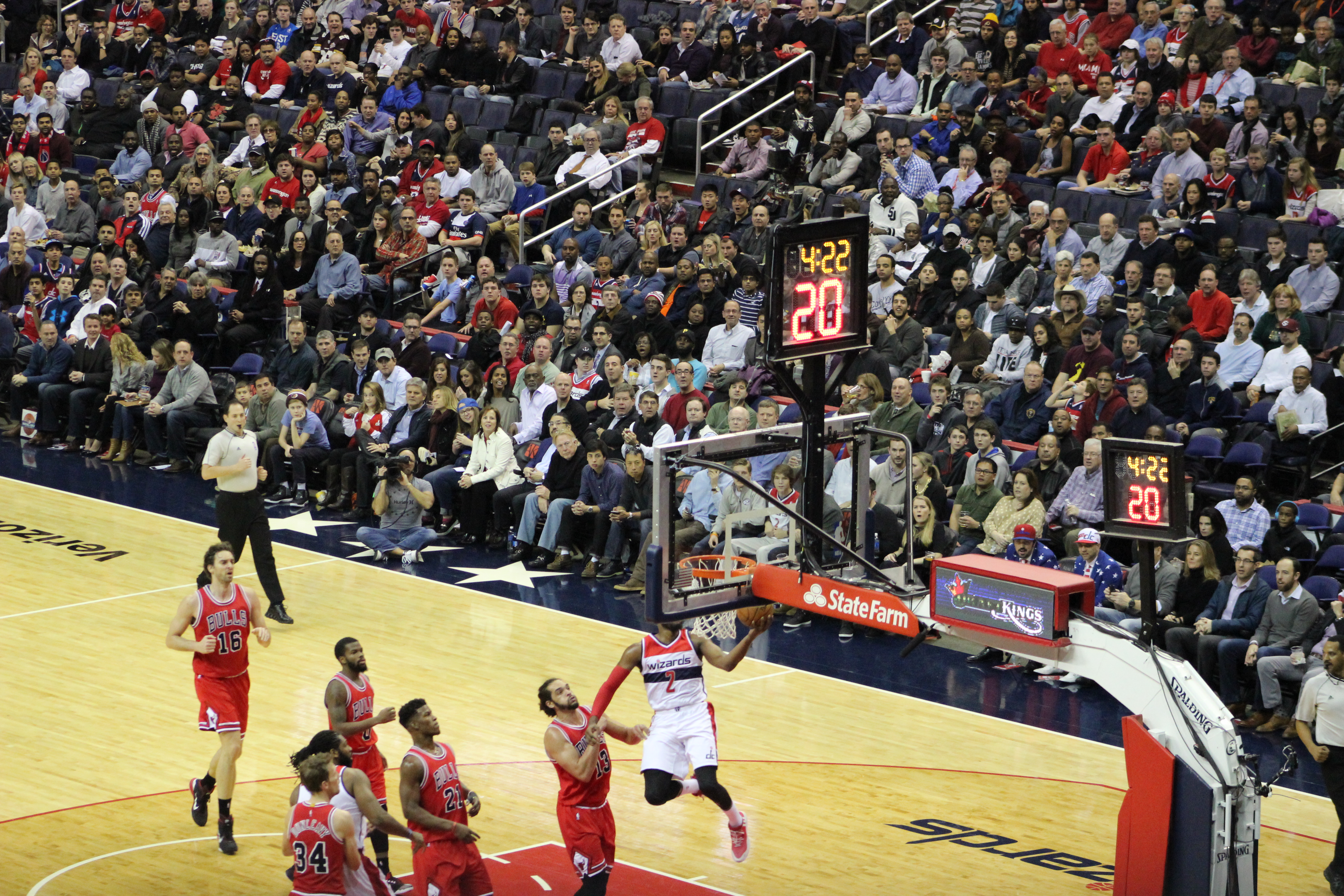 Wizards vs Bulls